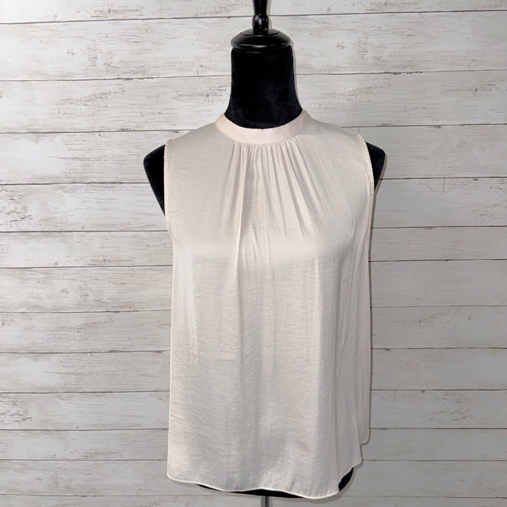 NWT! Joie Shirred Neck Sleeveless Top